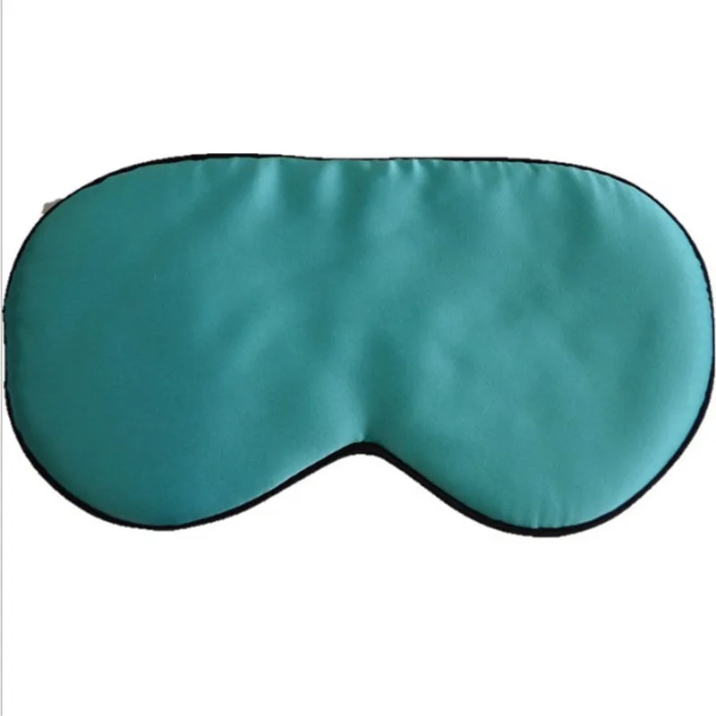 Oempromo wholesale custom printed cotton travel eye sleep mask