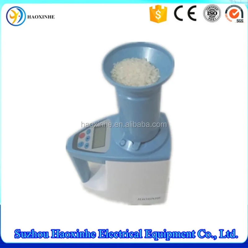 Handheld Digital Multi-Grain Moisture Meter Tester Rice Wheat Corn New 3-35% Range Measures 16 kinds of Grains