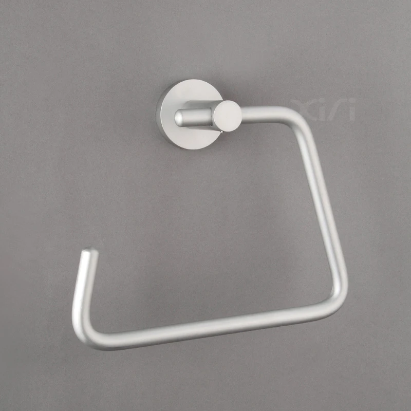 
Cheap small Metal Opening Square Towel ring 