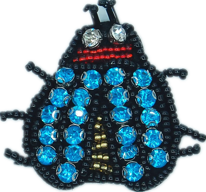 
Sew On Rhinestone Hand Handmade Beaded Badges Patches For Clothing 