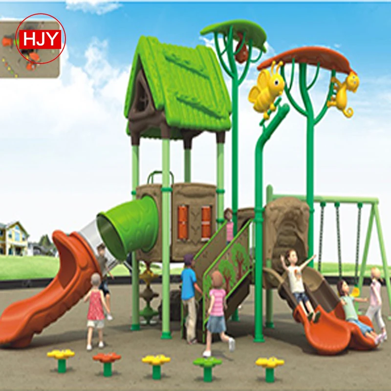 wholesale indoor and outdoor game plastic playground slide for kids