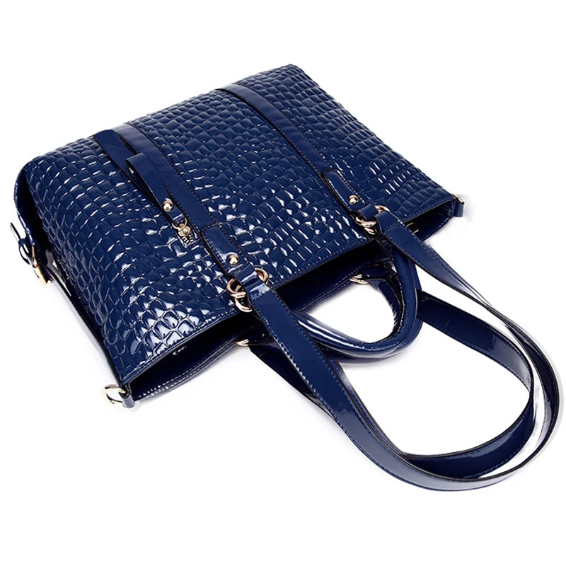 New fashion alligator pattern leather hand bag handbag tote bag