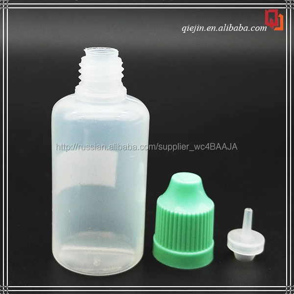Сжатие PE пластик 30 мл капельницы поворот верхней бутылки 30 мл бутылки с пластиковые shrink