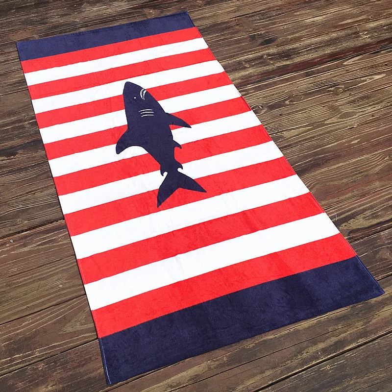 Stock Beach Towels Cheap Price 70% Off Japanese Order High Quality 100 Cotton Velour 60x120 Cm Gift Sports Woven Square Adults