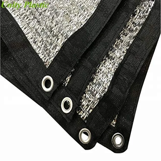 Agricultural greenhouse covering reflective shade fabric Aluminum mesh netting with uv protection