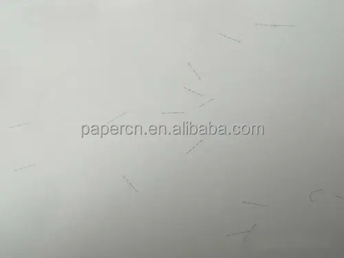 80g 75% cotton 25 %% window security paper fuse fully embedded silver wire security paper