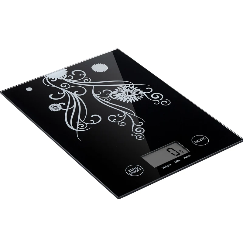 Закаленное стекло Платформа 5 кг пищи весом цифровые кухонные весы