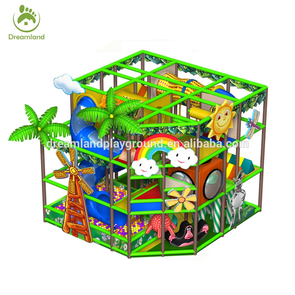 Children Commercial Indoor Playground Big Slides for Sale,Soft Play Games Area Zone Equipment