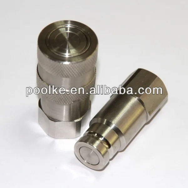 
ISO 16028 Flush-faced hydraulic quick connect coupling 
