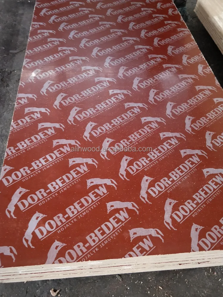 
large quantity film faced plywood shipped by bulk cargo 