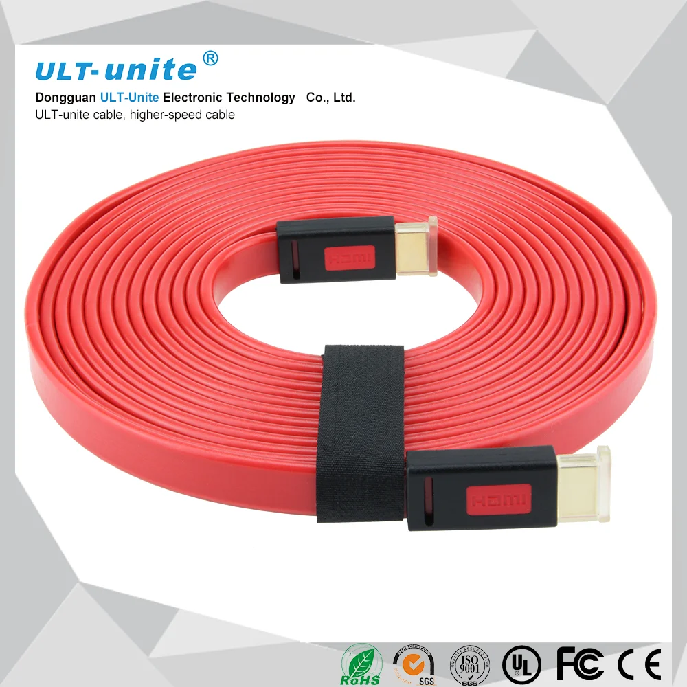 Цена по прейскуранту завода 10 Гбит скорость Передачи телеприставки 3d Кабель HDMI