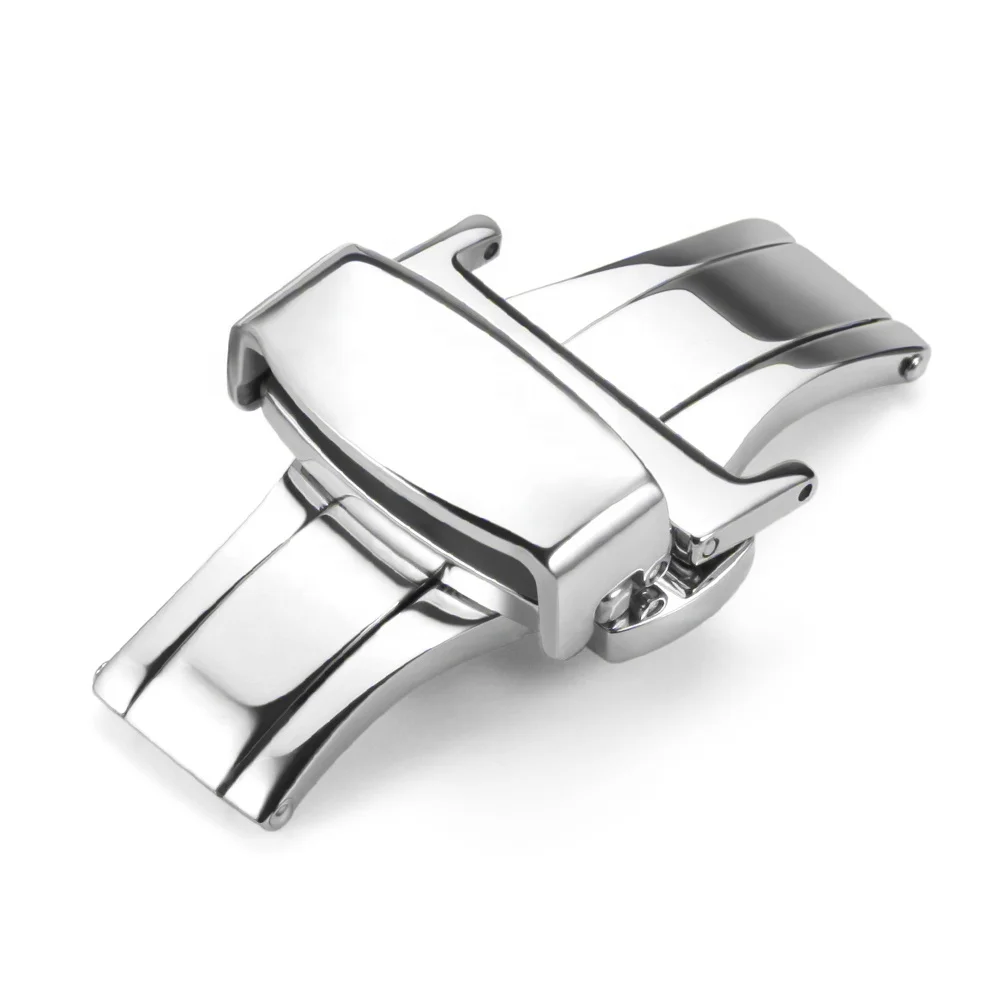 Stainless Steel Butterfly Deployment Watch Buckle (Other Types of Buckle Can Be Customized)