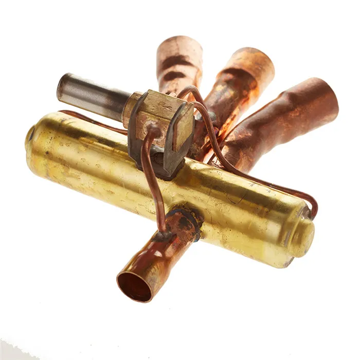 
Air conditioner component 4 way reversing brass valve 