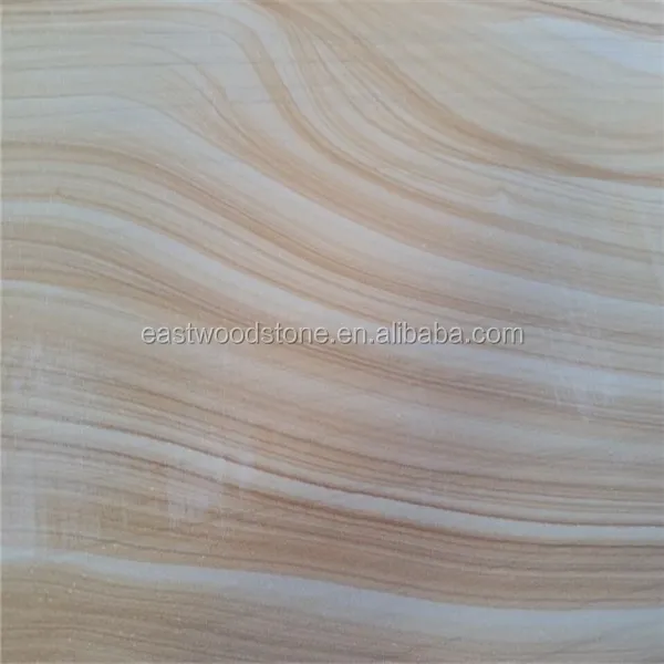 Yellow teakwood sandstone tiles for decoration