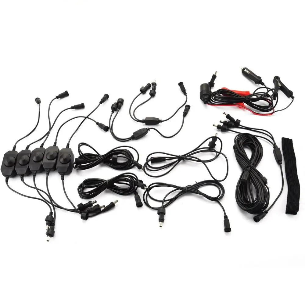 DC12V LED Camping Light bar Kit 5050 SMD Rigid waterproof Strip Caravan Camper Lighting