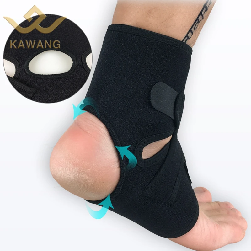 Sports protective breathable compression neoprene ankle joint support