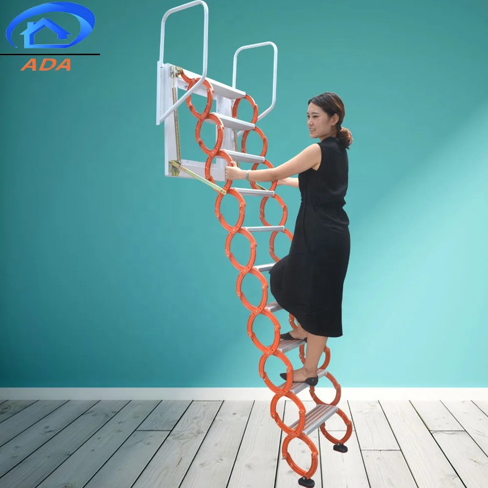 Super Quality Waterproof Wall Mounted Type Safety Flexible Folding Ladder