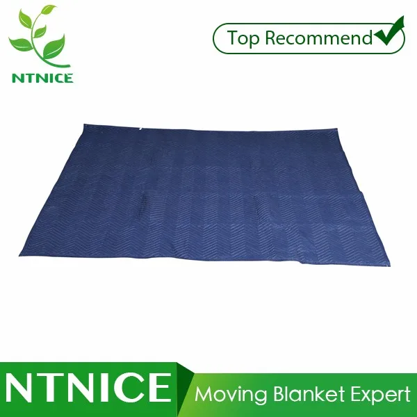 2023 Qualified Branding Trim Printed Warehouse or Movers Blanket for Australia Furniture Removalist Blanket