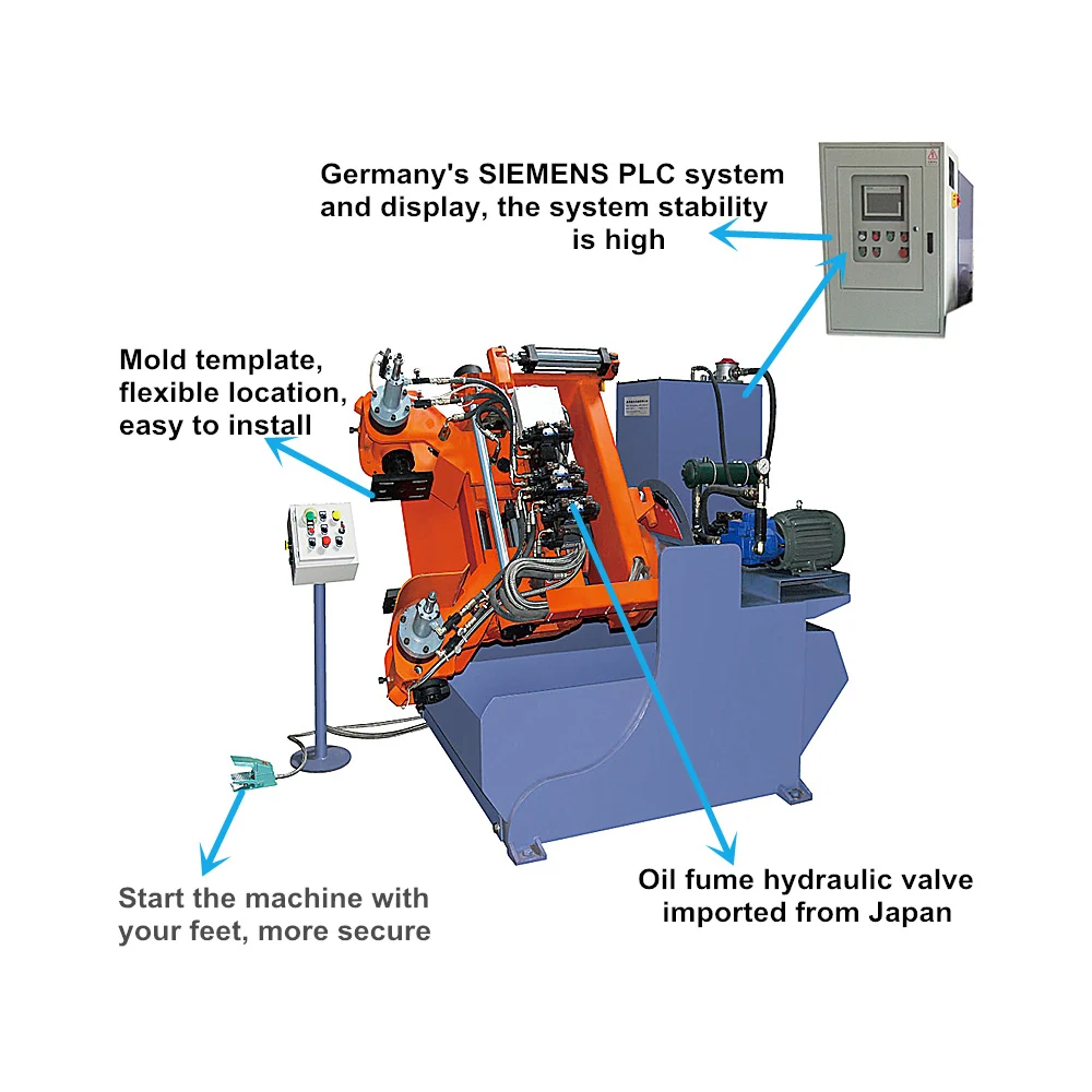  Латунные краны и металлы машины для гравитационного литья под давлением