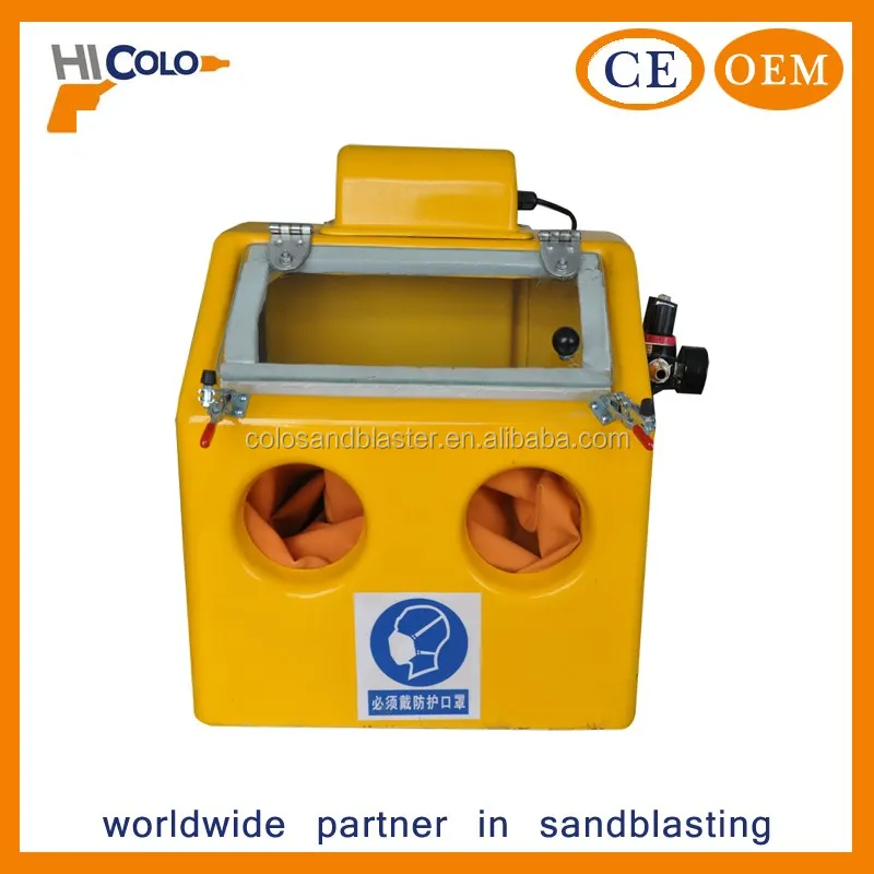 
COLO Sand Blaster for small workpiece mini sandblaster 