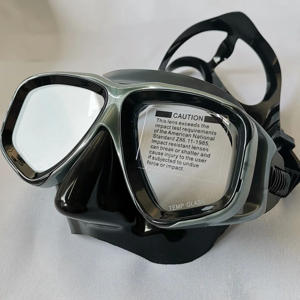 High quality hotsale low volume silicone free diving Mask for Adult