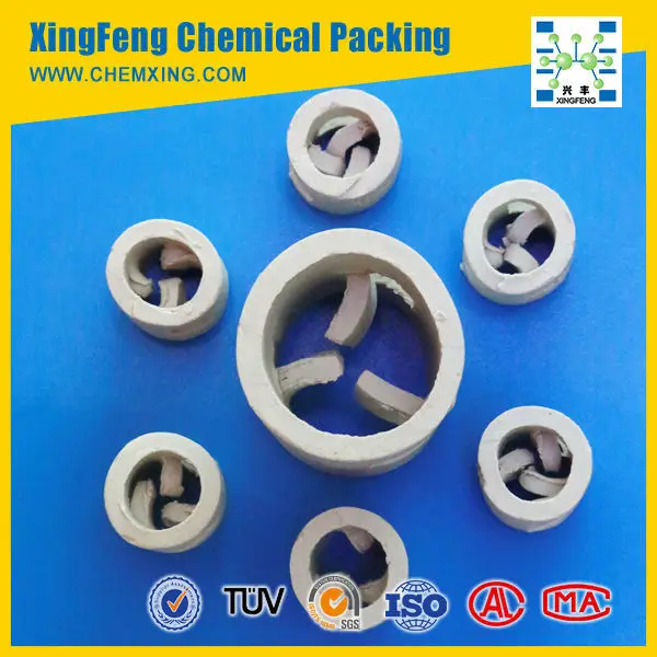 Керамическая Pall кольцо 25, 38, 50, 80 мм