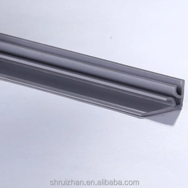 T-shape plastic strip/ U-shape extrusion plastic profile/ customized plastic profile