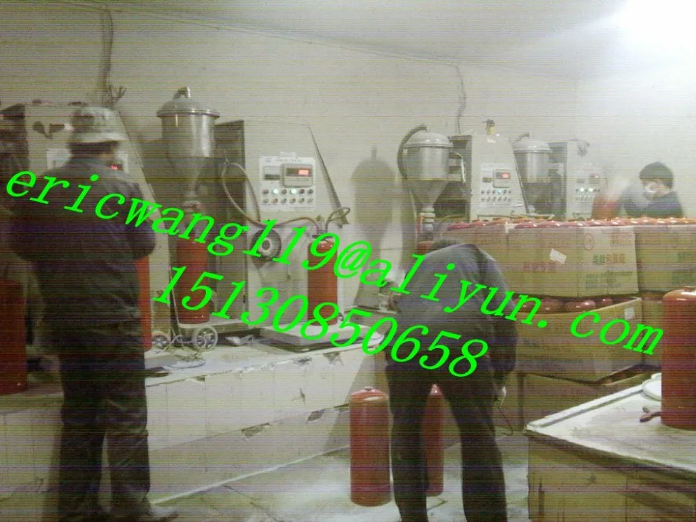 manufacturer for charge of extinguishers@the whole production of fire extinguisher refilling machine@refiller of extinguisher