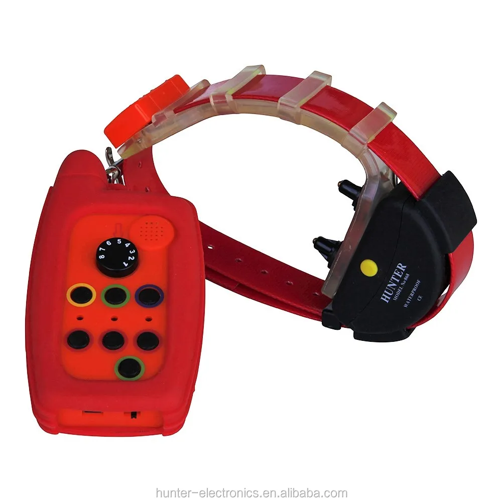 Водонепроницаемый ошейник с gps-трекером для собак и ошейник для дрессировки с дистанционным управлением 2 в 1
