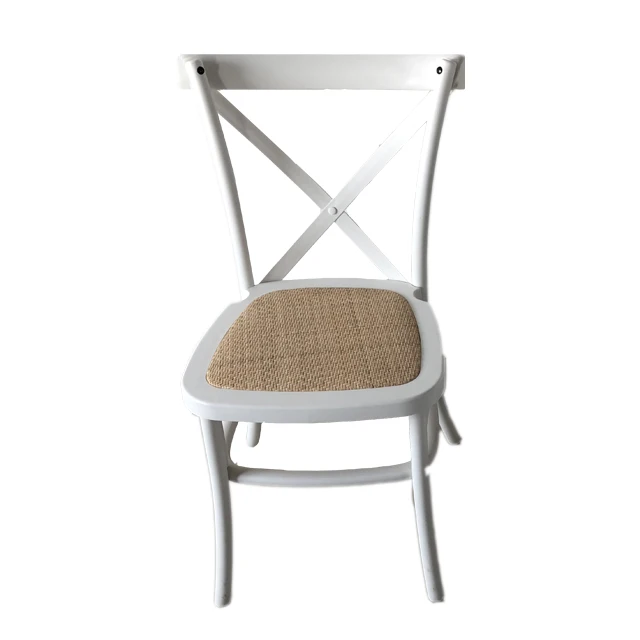 2018 China manufacture bistro chair french antique style cross back