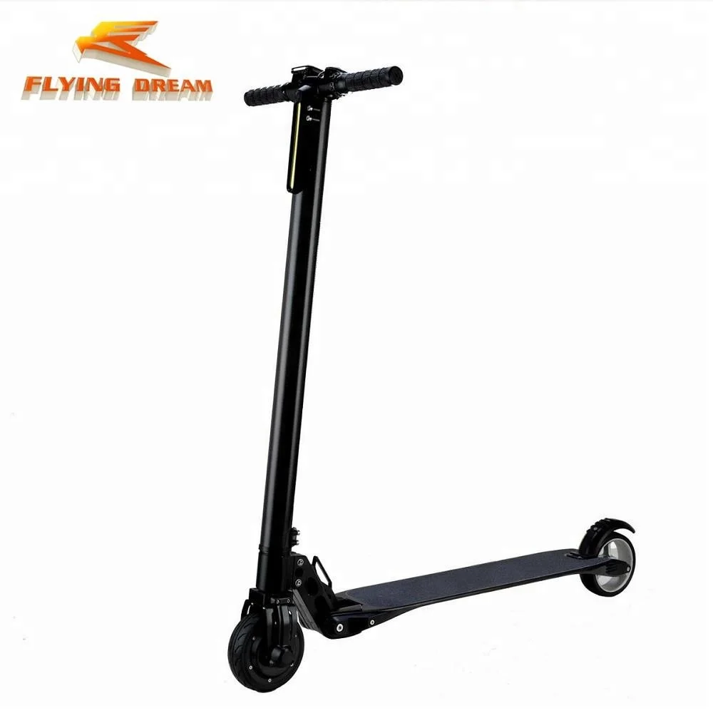 2 Wheels 250W 24v foldable light balance scooter Carbon Fiber Electric Scooter