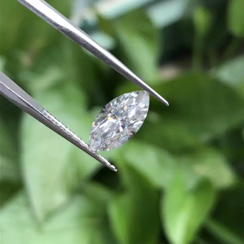wuzhou provence wholesale price moissanite loose gems 2 carat for gold jewelry earring  ring pendant