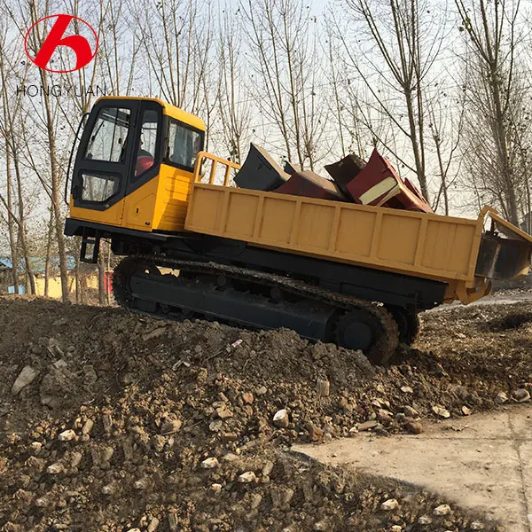 Steel crawler track truck dumper for sale