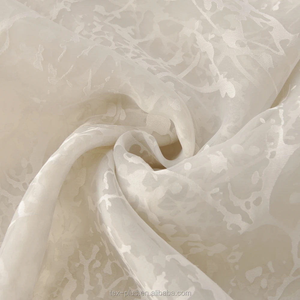 
China Wholesale Tulle Fabric Sheer Oriental Curtains 108 Inches Long 