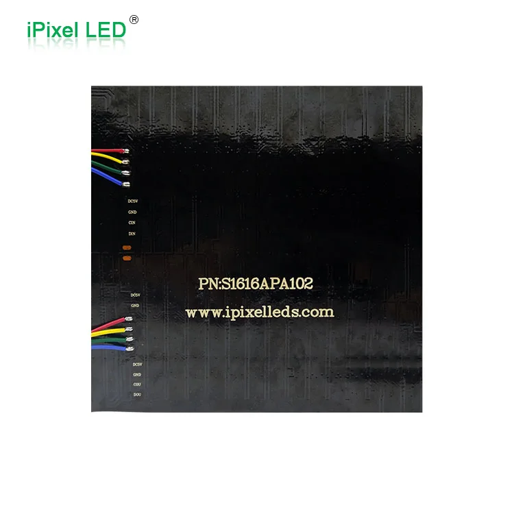16x16 led matrix,256pixels ,IC APA102 flexible led panel display