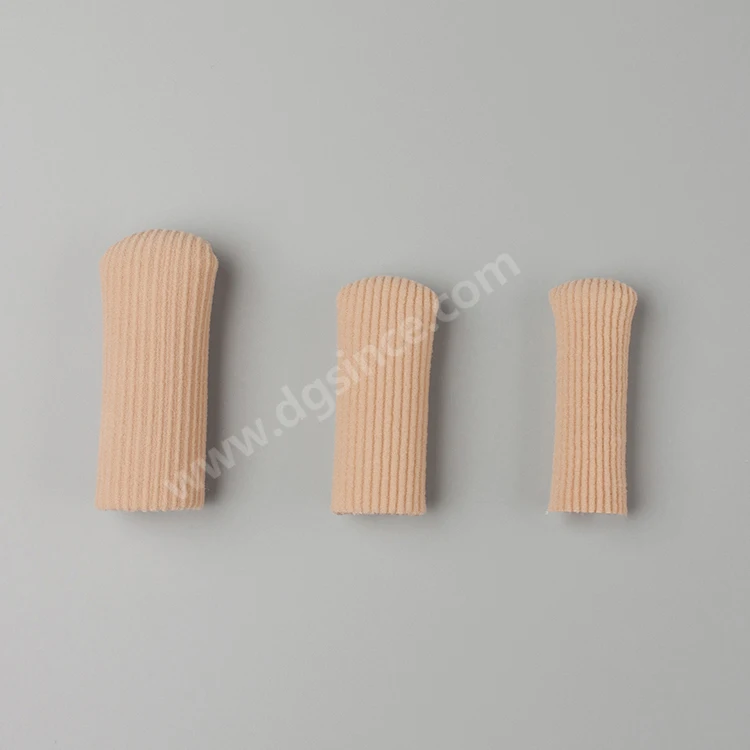 Factory direct sales sebs silicone gel finger toe protectors tube
