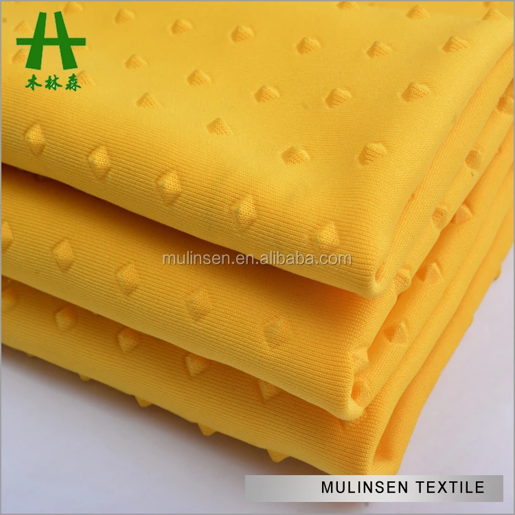 
Фабрика Shaoxing 75D/36F, трикотажная прочная полиэфирная ткань с 3d-тиснением для подводного плавания 