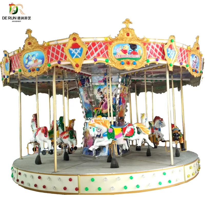 
Amusement Park Ride Carnival Rides Swing Carousel Horse 