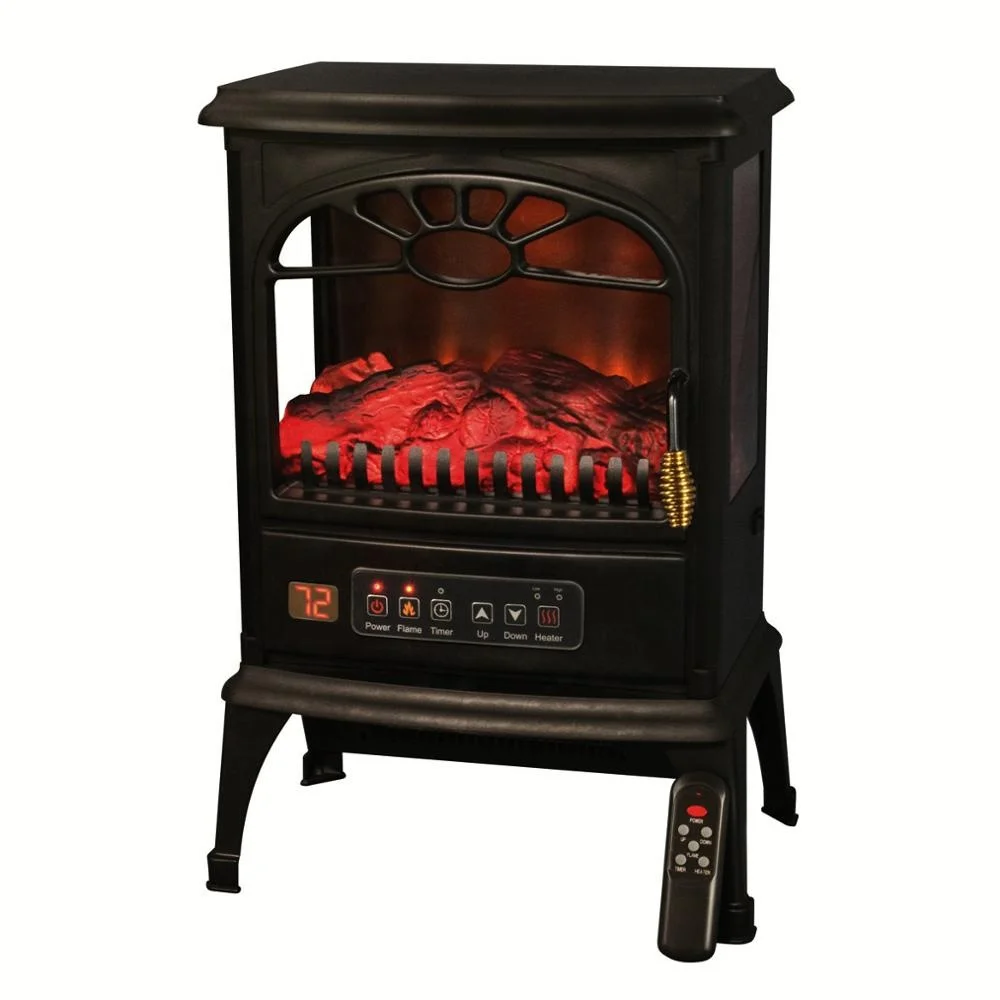 Free standing fireplace heater electric fireplace heater portable heater
