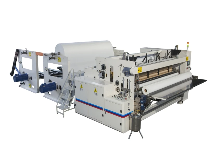 
Automatic Wrapper-type High Speed Toilet Paper Rewinding Machine 