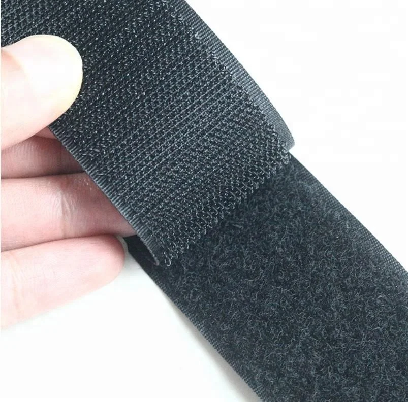 Factory supply one roll sew on 25m hook and loop tape from OEM factory