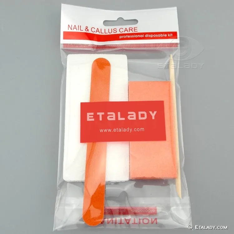 Professional Manicure Pedicure Tool Sets Disposable Pedicure Kit with Pumice