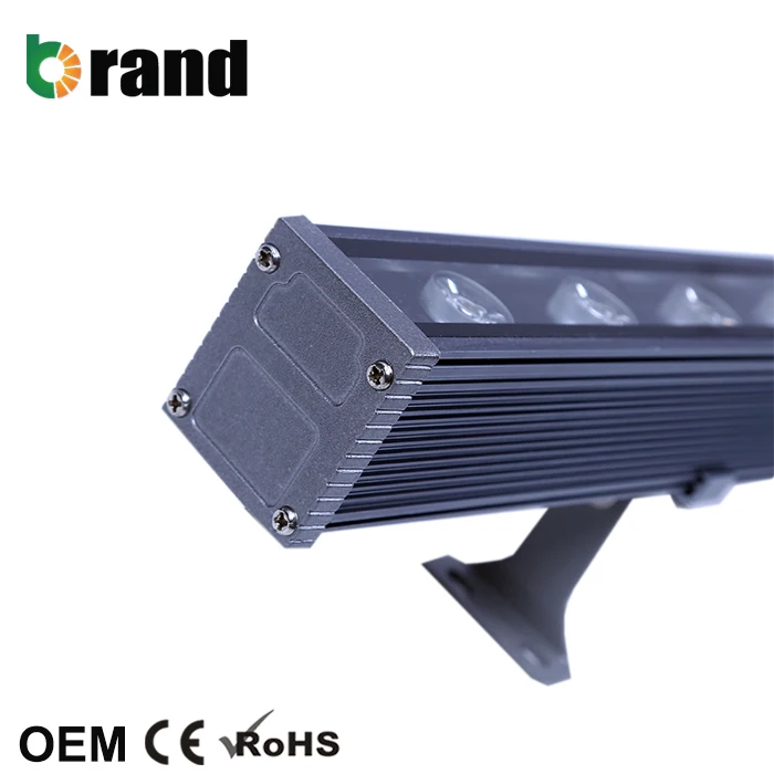 IP67 Outdoor led wall washer DC24V RGB Color 1000mm Outdoor Linear Light