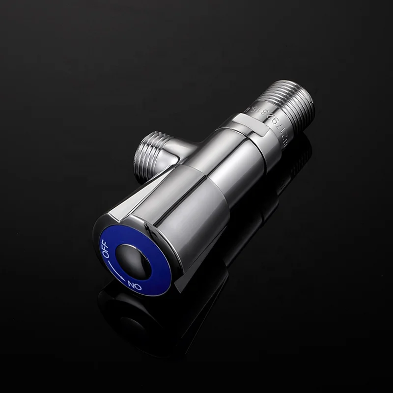 Bathroom Application Faucet Accessory Two Way Brass Angle Valves