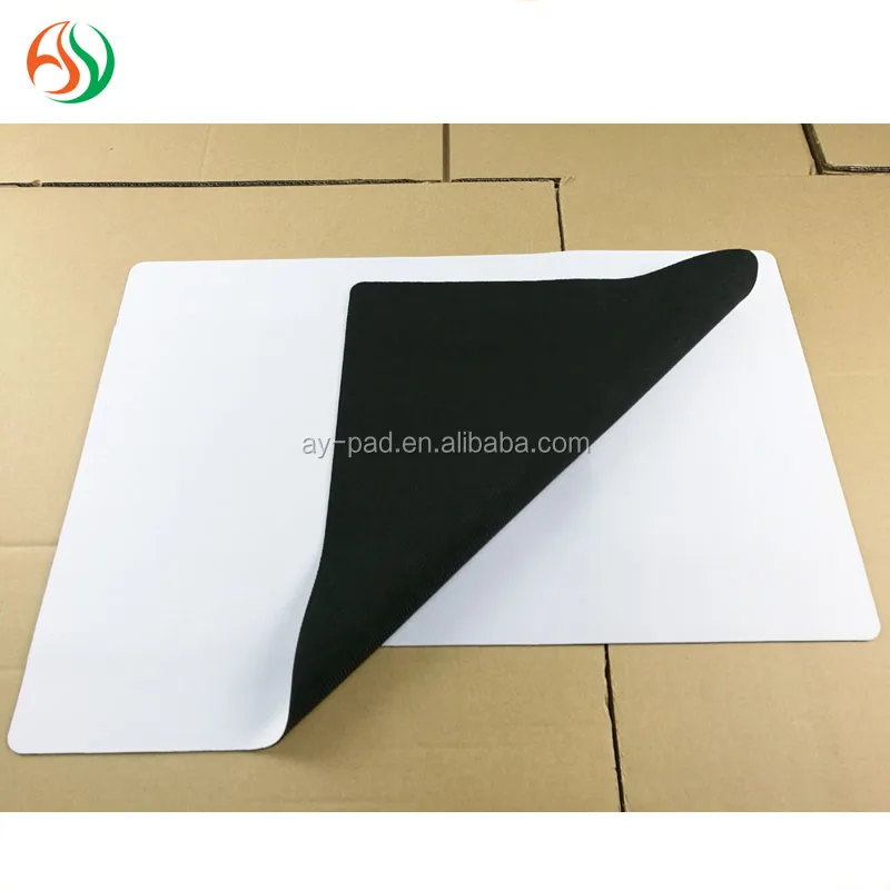 Factory Welcome Custom AY Sublimation blanks High Quality Eco-friendly Cheap Rubber Mouse pad material Roll sheets Material
