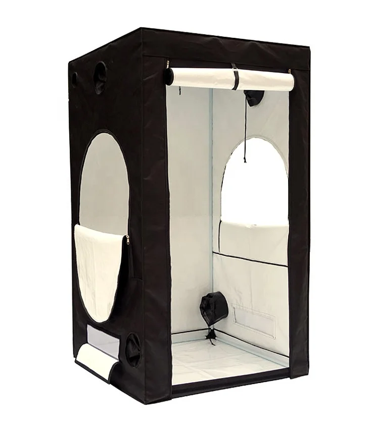 Reliable Supplier XHW Reflective Durable 600D 1680D Mylar Fabric 150x150 x200cm grow tent