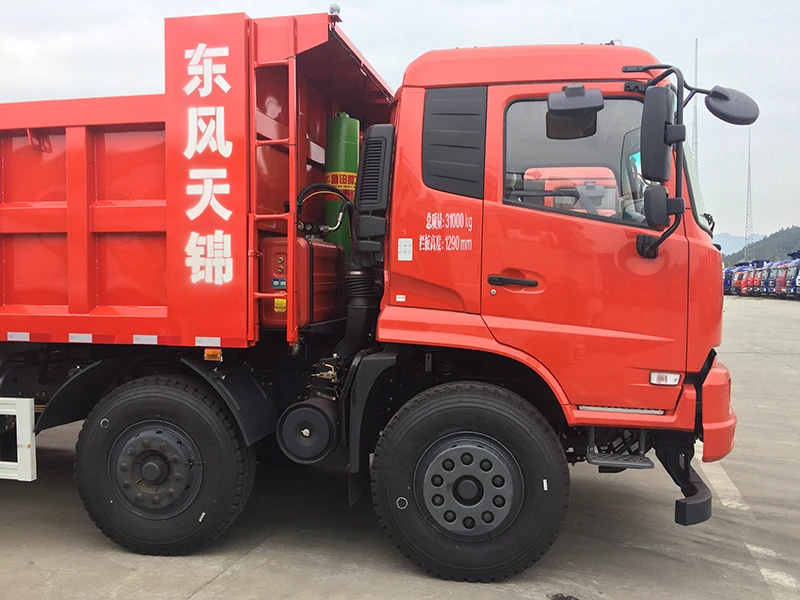 Dongfeng 8 Wheel Tipper 20 Ton Capacity 3 Axle (Tri Axle) Dump Truck
