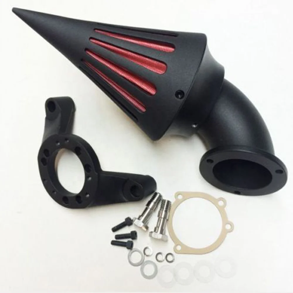 Мотоциклетные аксессуары, наборы воздушных очистителей с шипами, впускной фильтр для карбюратора Harley CV Delph V-Twin