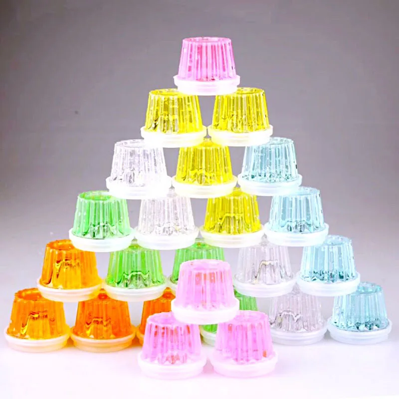 Fun slime kit Transparent jelly colorful Slime 6 colors diy slime