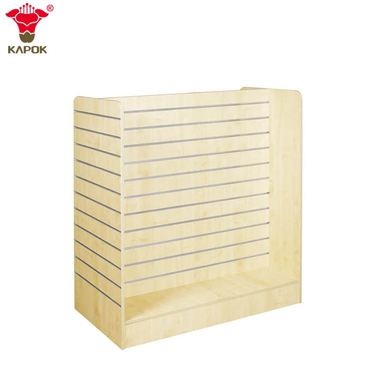 High End New Acrylic Wooden Makeup shop Display Stand for shoemaker